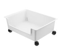 Gatuida Carrito de Almacenamiento con Ruedas para Escritorio Organizador Multiusos para Libros y Objetos Caja Móvil para Habitación Infantil y Oficina Estantería Práctica y Resistente