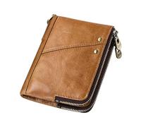 Gatuida Cartera Antirrobo de Cuero para Hombre Cartera RFID Fina y Moderna para Tarjetas de Crédito y Monedas de Mano Larga