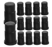 Gatuida Casquillo para Rueda Abs Resistente y Duradero, Manguito Insertable para Muebles 19x32 Mm, Accesorio Antidesgaste para Vástago De Rueda, 50 Unidades, Uso Prolongado