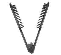 Gatuida Cepillo Alisador Doble Lado con Pinza Antiestática Herramienta de para Cabello Cepillo Plancha para y Diseño Ergonómico y Duradero