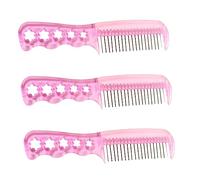 Gatuida Cepillo de Alambre para Peluca de Muñeca 3 Unidades Diseño Resistente y Antienredos Adecuado para Cuidado de Extensiones de Cabello Juguetes de Peluquería Infantil