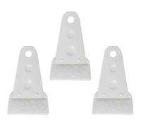 Gatuida Cepillo de Limpieza Multifuncional Cerdas Suaves para Teclado y Ventilador, 3 Piezas Material PP y Tela No Tejida, Adecuado para Áreas Difíciles de Alcanzar