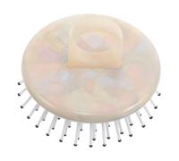 Gatuida Cepillo de Masaje para Cabelludo con Anillo de Sujeción y de Acetato para Cuidado del Cabello y Relajación Diaria Diseño para Tipo de Cabello