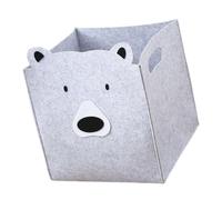 Gatuida Cesto de Fieltro Multiusos para Dormitorio con Gran Capacidad Organizador Portátil para Ropa Sucia Juguetes y Cesta Ligera y Fácil de Limpiar