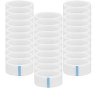 Gatuida Cinta Adhesiva para Extensiones de Pestañas White, 30 Rollos de 4,3 Metros, Tela No Tejida, Piel, Adecuado para Salón de Maquillaje y Técnicas de Extensión