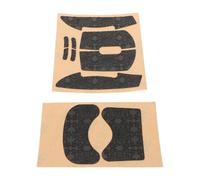 Gatuida Cinta Antideslizante para Ratón Gaming Negra Cubierta Total - Almohadilla Adhesiva Absorbente Antisudor para Ratón Inalámbrico - Kit de Pegatinas de Agarre Antideslizante para