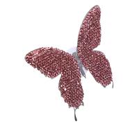 Gatuida Clip para Difusor de Perfume para Coche Forma de Mariposa y Cristales de Imitación, Aroma Refrescante y Diseño Elegante para Salida de Aire Acondicionado