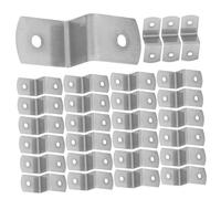 Gatuida Clips en Z de Acero para Marcos de Fotos y Tableros de Mesa, 150 Unidades, Soporte Metálico Resistente y Anticorrosivo para Colgar Cuadros, Estantes y Escritorios, Accesorios