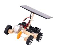 Gatuida Coche Eléctrico Solar DIY Hecho a Mano para Niños Juguete de Ingeniería Creativa Kit de Construcción Educativo para Aprendizaje Stem Montaje Manual