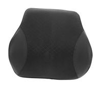 Gatuida Cojín Lumbar de Viscoelástica para Oficina Auto y Gaming Soporte de Espalda Ergonómico para Conducción y Trabajo Color Negro