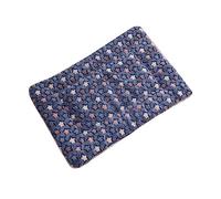 Gatuida Colchoneta Cálida para Mascotas Tapete Cálido para Mascotas De Felpa Gruesa Material Suave Tamaño Grande 61x41 Cm Azul Estrellas para Perros y Gatos Invierno Otoño