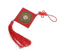 Gatuida Colgante Brújula Decorativa Portátil Diseño Intrincado Material Resistente y Seguro Adorno Colgante Versátil para Decoración de Salones y Cocina Brújula Profesional para Feng Shui