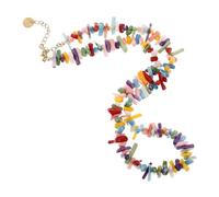 Gatuida Collar De Cuentas Color Coral Para Mujer, Estilo Barroco En Cadena De Clavícula, Adecuado Para Vacaciones y Eventos Playeros