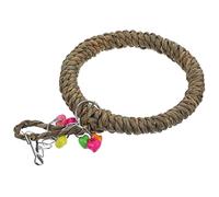 Gatuida Columpio Hamaca para Juguete Colgante para Pájaros Soporte para Percha Forma De Jaula para Periquitos