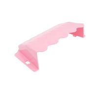 Gatuida Comedero para Mascotas Pequeñas Soporte de Alimento para Conejos y Cobayas Instalación Diseño Práctico Color Rosa con Aleatorio