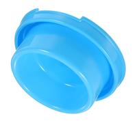 Gatuida Comedero para Mascotas Plato Circular de Plástico Resistente para Perros y Gatos 1 Diseño Antivómito