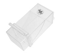 Gatuida Comedero para Pájaros Colgante de Malla Recipiente de Alimentación para Jaula de Pájaros Comedero para Periquitos de Semillas de Pequeño Adecuado para Pinzones Agapornis y Otras