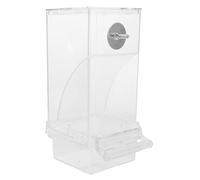 Gatuida Comederos automáticos para Loros y Aves pequeñas y Medianas: dispensador de Comida sin derrames. Ideal para Loros, Canarios y ninfas.
