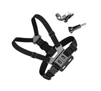 Gatuida Correa de Pecho Ajustable para Cámara Deportiva Accesorio Compatible con Gopro Soporte Resistente para Captura Manos Libres Esquí y Ciclismo