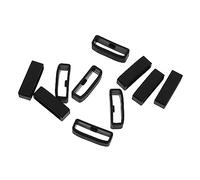 Gatuida Correa de Reloj 22mm y Mujeres, Accesorios Duraderos Resistentes al Desgaste, Paquete de 10 Piezas Negro, Compatibles 5 y A360, Uso Diario y Deportivo