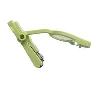 Gatuida Cortaúñas Para Bebés Luz y Lupa, Seguro y Metálico, Tamaño Pequeño, Color Verde, Adecuado Para Cuidado De Uñas De Recién Nacidos y Niños Pequeños, Herramienta Portátil Para Aseo Infantil