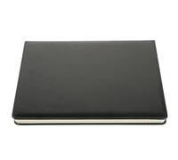 Gatuida Cuaderno A4 Negro Grande 96 Hojas Libreta Multifunción para Oficina y Reuniones Cuaderno de Planificación Portátil para Diario y Agenda Diaria