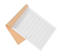 Gatuida Cuaderno de Contabilidad Empresarial en Blanco Páginas Cuadriculadas, Tamaño Compacto y Papel Anti-traspaso para Seguimiento de Inventarios y Gestión Financiera en Oficina y Hogar