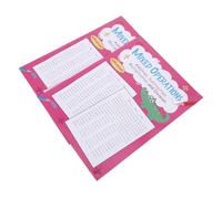 Gatuida Cuaderno de Matemáticas para 24 Páginas 2 Libros de Aritmética de Primaria Ejercicios de Adición Sustracción Multiplicación y División para Práctica Diaria Escolar