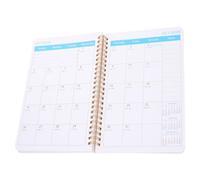 Gatuida Cuaderno de Planificación Financiera con Espiral Organizador de Presupuesto Diario Libreta Práctica y Duradera para Ahorro y Control de Gastos Portátil