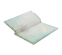 Gatuida Cuaderno Encuadernado A5 Línea Bloc de Notas Artístico Diseño Acuarela y Patrón Paisajístico Cuaderno para Tareas y Diario Adecuado para Oficina Escuela y Viajes para Organización