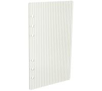 Gatuida Cubierta Acrílica Transparente y Funda Desmontable para Cuaderno A6 Sistema de 6 Anillas Resistente al Agua y Compacta para Organización en Oficina y