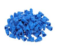 Gatuida Cubierta de Botas de Conector Rj45 para Cable de Red Cat5 y Cat6, 100 Piezas para Profesionales, Diseño Compacto y Resistente, Protección Anticorrosión para Uso Intensivo, Color
