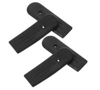Gatuida Cubierta de Goma Negra que Mejora el Control del Freno para 2 Pares Accesorio Compatible Palanca de Freno de Silla de Ruedas en Versiones Estándar