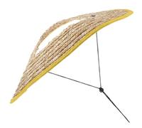 Gatuida Cubierta Decoracion Verano para Casco de Construcción de Paja de Sombra de 51 Cm Visera Parasol Amplia y Delicada para Protección Solar Color Aleatorio en Trabajos