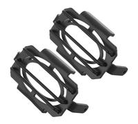 Gatuida Cubierta Protectora Metálica de Malla para Luces Antiniebla de Motocicleta, 1 Par, Resistente a Impactos, para Focos de Motocicleta y Luces Auxiliares, Accesorios para Motoristas