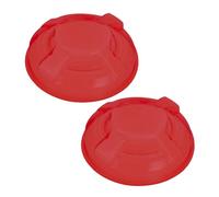 Gatuida Cubierta Protectora para Detector de Humo, 2 Unidades, Plástico Transparente, Protección Duradera contra Polvo, Pintura y Falsas Alarmas, para Restaurantes y Cocinas