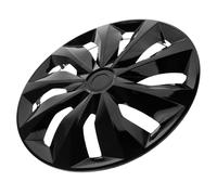 Gatuida Cubiertas De Llanta De Plástico De Accesorios Decorativos para Ruedas De Automóvil Instalación Rápida y Fácil Compatible Diversas Marcas y Modelos De Vehículos Color Negro