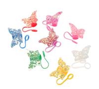 Gatuida Cubiertas de Pajita de Silicona Reutilizables 10 Mm Diseño de Alas, Juego de 8 Tapas Antipolvo para Pajitas de Vidrio y Metal, Accesorios para Bebidas en Hogar y Oficina