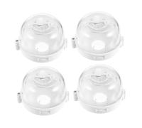 Gatuida Cubiertas para Perillas de Estufa de Gas 4 Piezas Protección de Seguridad para Niños a Prueba de Bebés Material para Cocinas