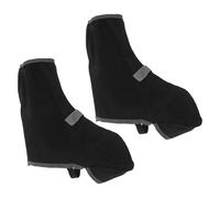 Gatuida Cubrezapatillas Impermeables para Lluvia Talla L, Antideslizantes y Resistentes al Barro, Funda Protectora Negra para Ciclismo y Uso Exterior, Cubiertas de Zapatos para Lluvia
