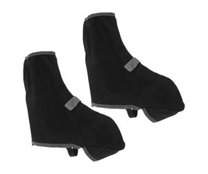 Gatuida Cubrezapatillas Impermeables para Lluvia Talla L, Antideslizantes y Resistentes al Barro, Funda Protectora Negra para Ciclismo y Uso Exterior, Cubiertas de Zapatos para Lluvia