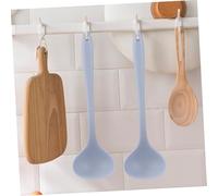 Gatuida Cucharón de Silicona Resistente al Calor con Mango Cuchara Grande para Servir Sopa y Cereales Cocina y Profesional