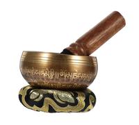 Gatuida Cuencos Cantores para y Sonora Incluye Martillo y Cojín de Soporte para Yoga y Relajación Color Aleatorio Color Aleatorio