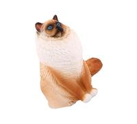 Gatuida de Gato de Plástico Realista para Juguete Cognitivo Educativo de Gato para Educación Ciencias Naturales y Decoración de Escritorio