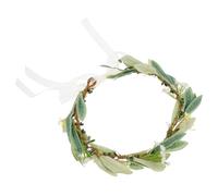 Gatuida de Hojas de Olivo de Imitación, Tocado de Flores para Novia, Tejido, Decoración de Hojas Simuladas, Cómoda para Llevar, para Bodas y Mascaradas, Niñas y Novias