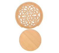 Gatuida de Madera para Agujero de Sonido Guitarra Acústica Bloqueador de Retroalimentación Protector Duradero Tapa Boca para Folk y Electroacústicas Acabado Natural Diseño Elegante y