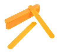 Gatuida Depresores De Lengua De Plástico Naranja 20 Unidades, Espátulas Linguales Ergonómicas Multifuncionales Para Examen y Entrenamiento Bucal, Cuidado Oral Profesional Para Niños y Adultos