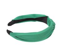 Gatuida Diadema Anudada para Mujer en Color Verde, Banda Pelo de Tejido y Plástico, Diseño Elegante y Antideslizante Adecuado para Estación Cálida y Oficina
