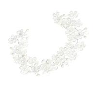 Gatuida Diadema Cabello de Novia Encaje y Perlas Banda y Ligera Accesorio Elegante para Bodas y Fiestas Tocado Artesanal Femenino Decoración para Cabello