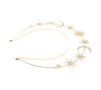 Gatuida Diadema Con Aureola Nuestra Señora Diadema De Diosa Para Mujer Decoraciones De Fiesta Para Dama Tocados Decorativos Con Luna y Estrellas Accesorio De Decoración Cabello Para Fotos